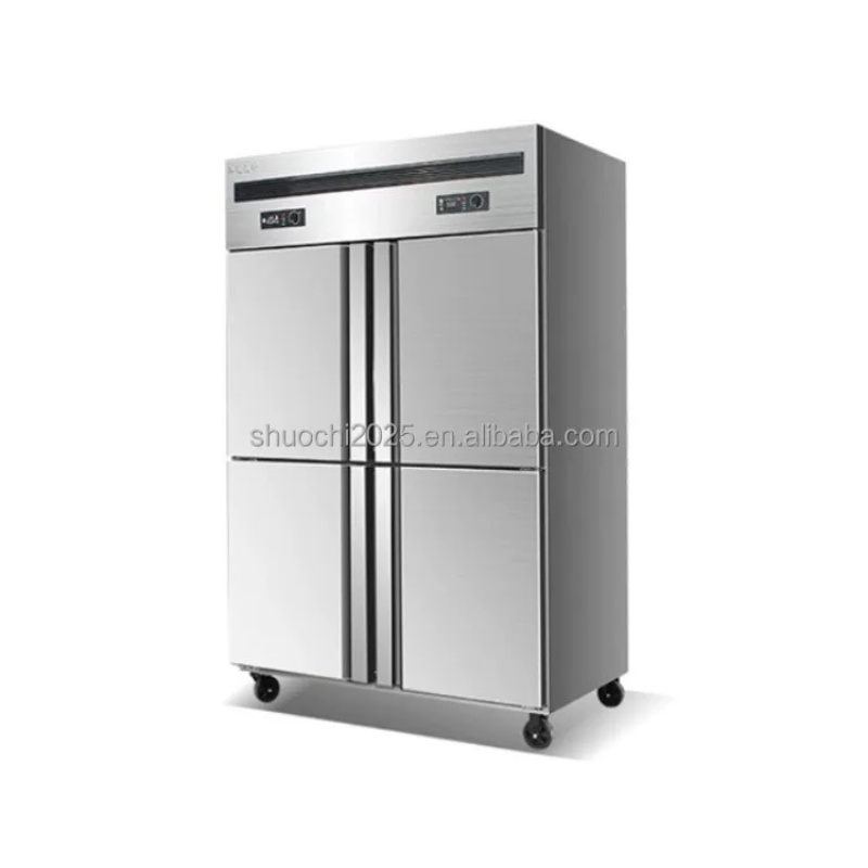 Commercial Kitchen Fridge - Коммерческий холодильник с четырьмя дверями, высочайшего