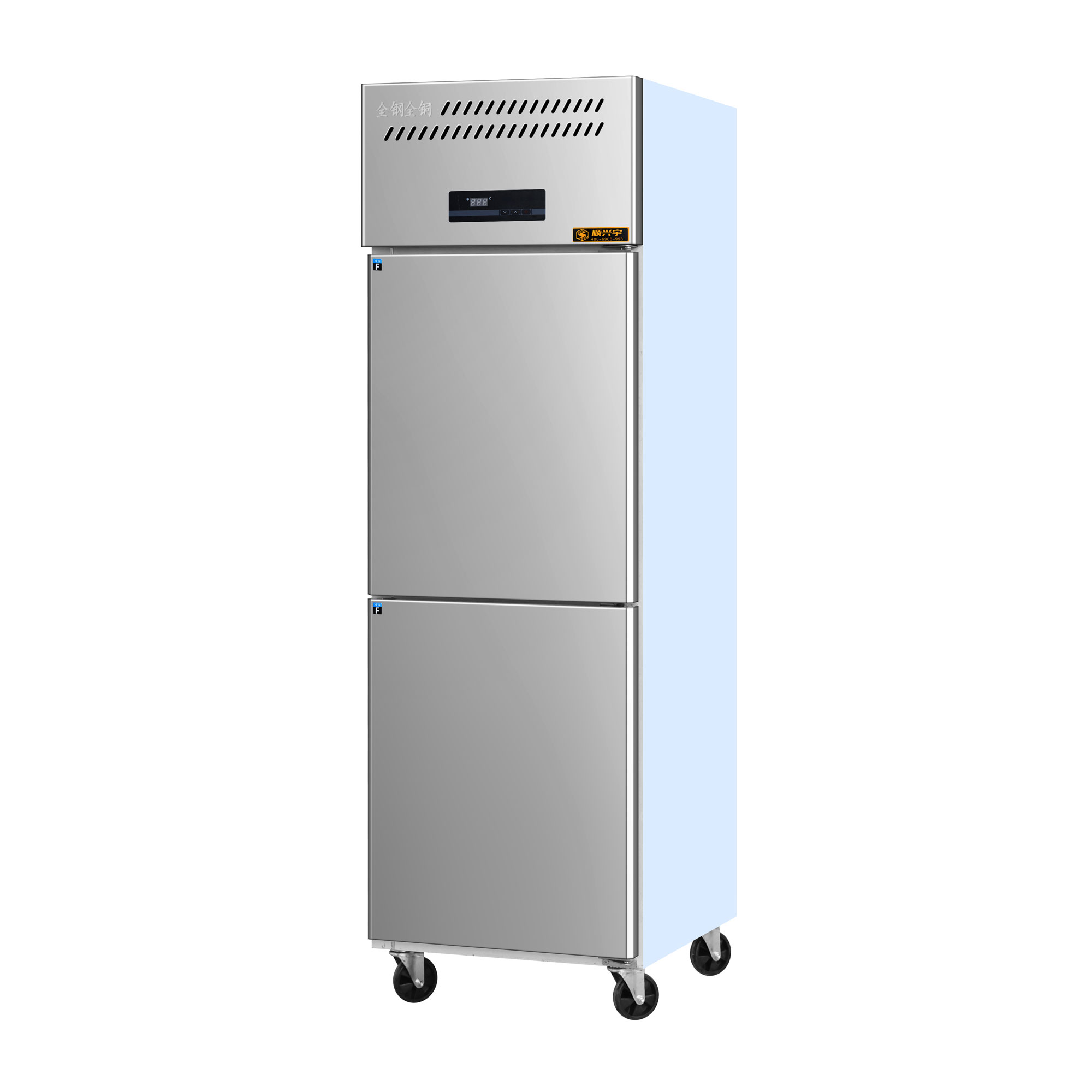 Commercial Kitchen Fridge - Высокопроизводительный 6-дверный вертикальный коммерческий морозильный шкаф