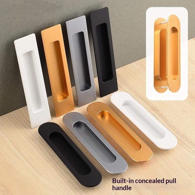 Commercial Kitchen Swing Door - Скрытая ручка для раздвижной двери, невидимая