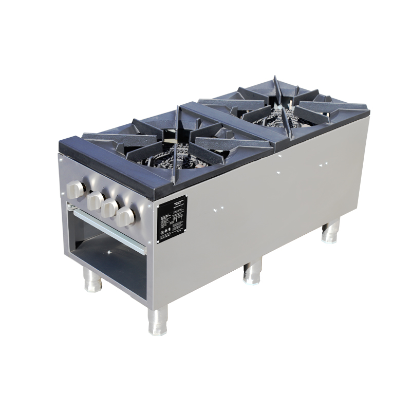 Commercial Kitchen Stove - Коммерческая кухня Профессиональная кастрюля с двумя