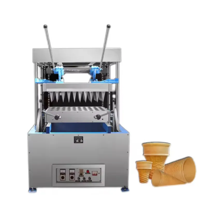 Donut Making Machine - Машина для выпечки вафельных конусов для