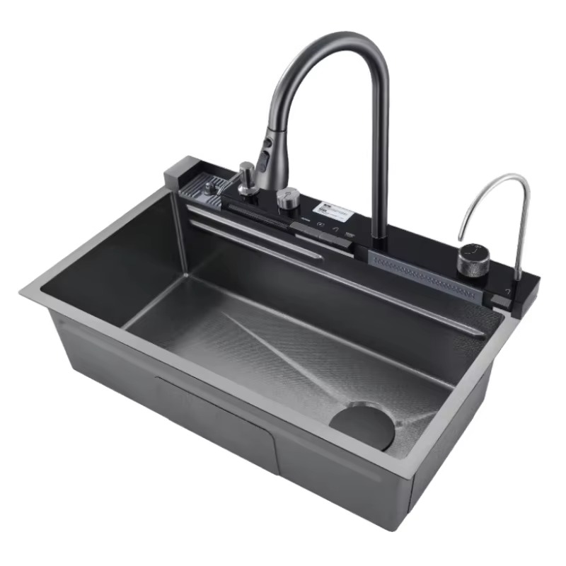 Commercial Quality Kitchen Faucet - Высококачественная кухонная мойка с одной чашей,