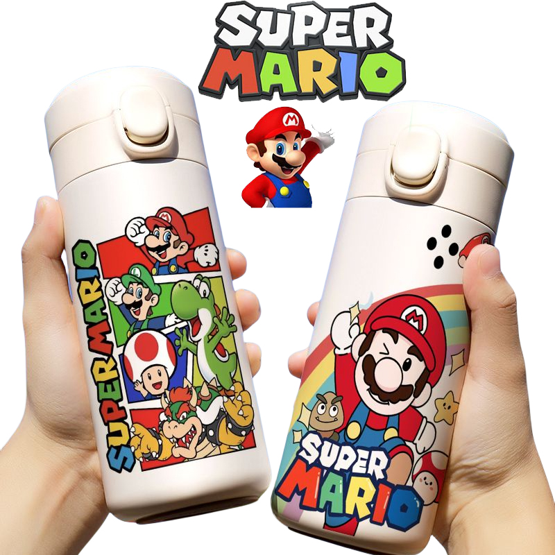 Commercial Kitchen Kettle - Термос-бутылка Super Mario Bros, 420 мл,