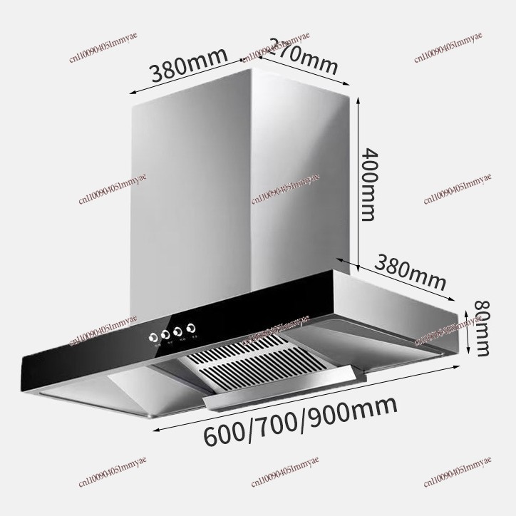 Commercial Kitchen Hood - Вытяжка с большим всасыванием, бытовая кухня,