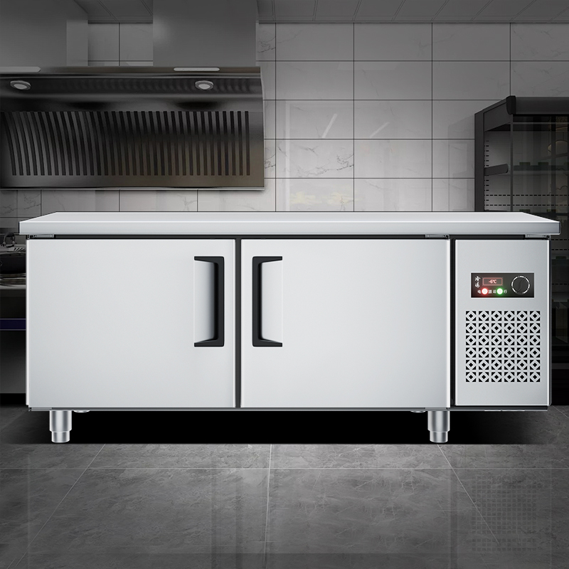 Commercial Kitchen Fridge - Промышленный холодильник большой емкости под столешницу,