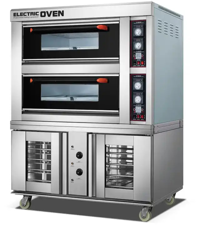 Pizza Conveyor Oven - Коммерческая двухъярусная газовая печь для выпечки