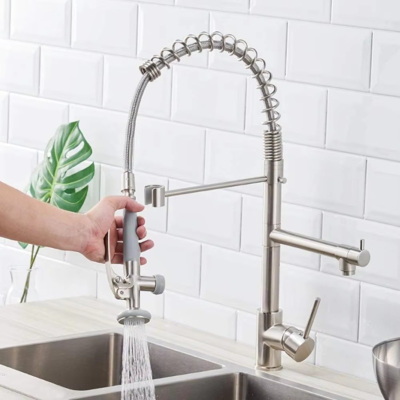 Смеситель для кухонной раковин – обзор и цена Commercial Quality Kitchen Faucet