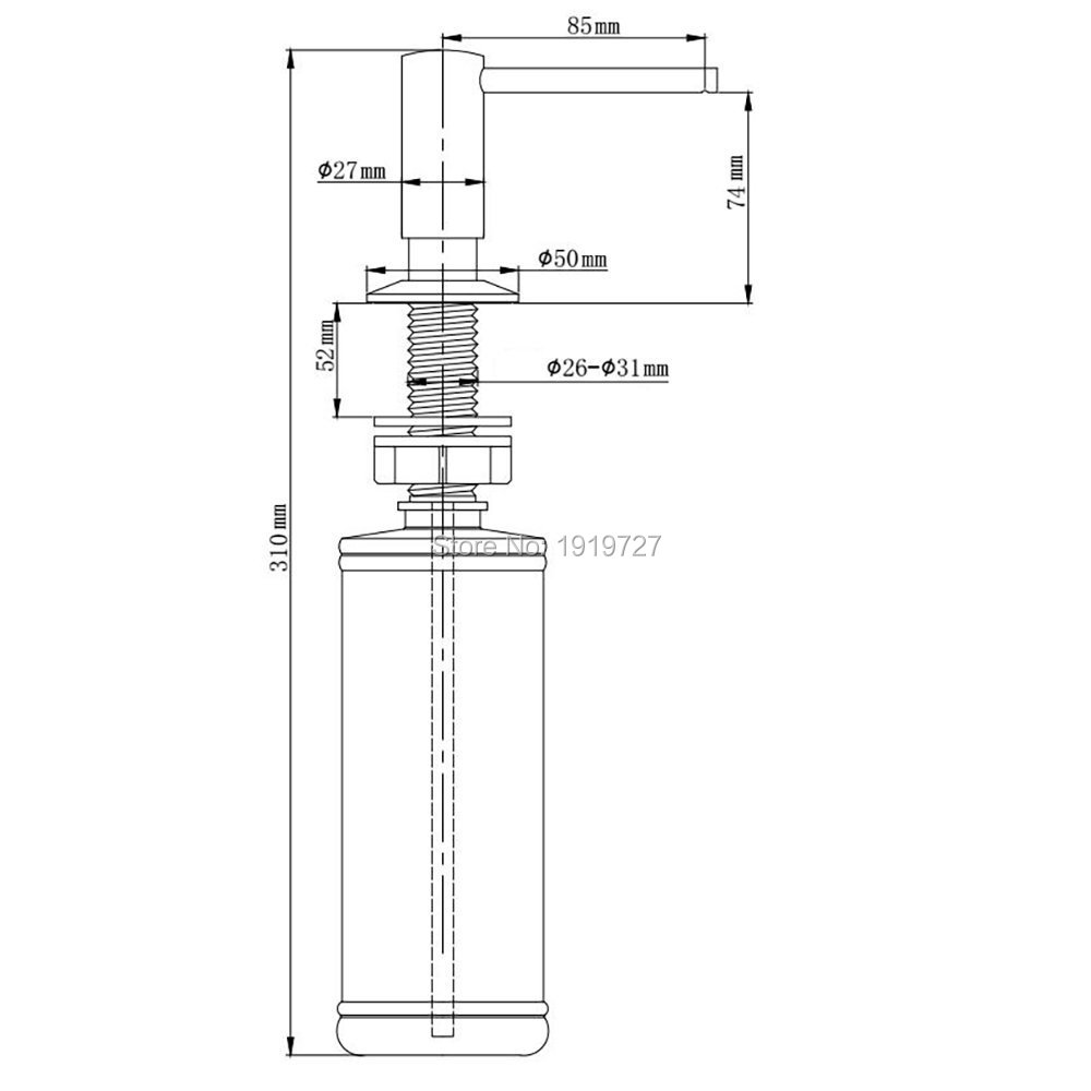 Современный дозатор для лосьон – обзор и цена Commercial Quality Kitchen Faucet