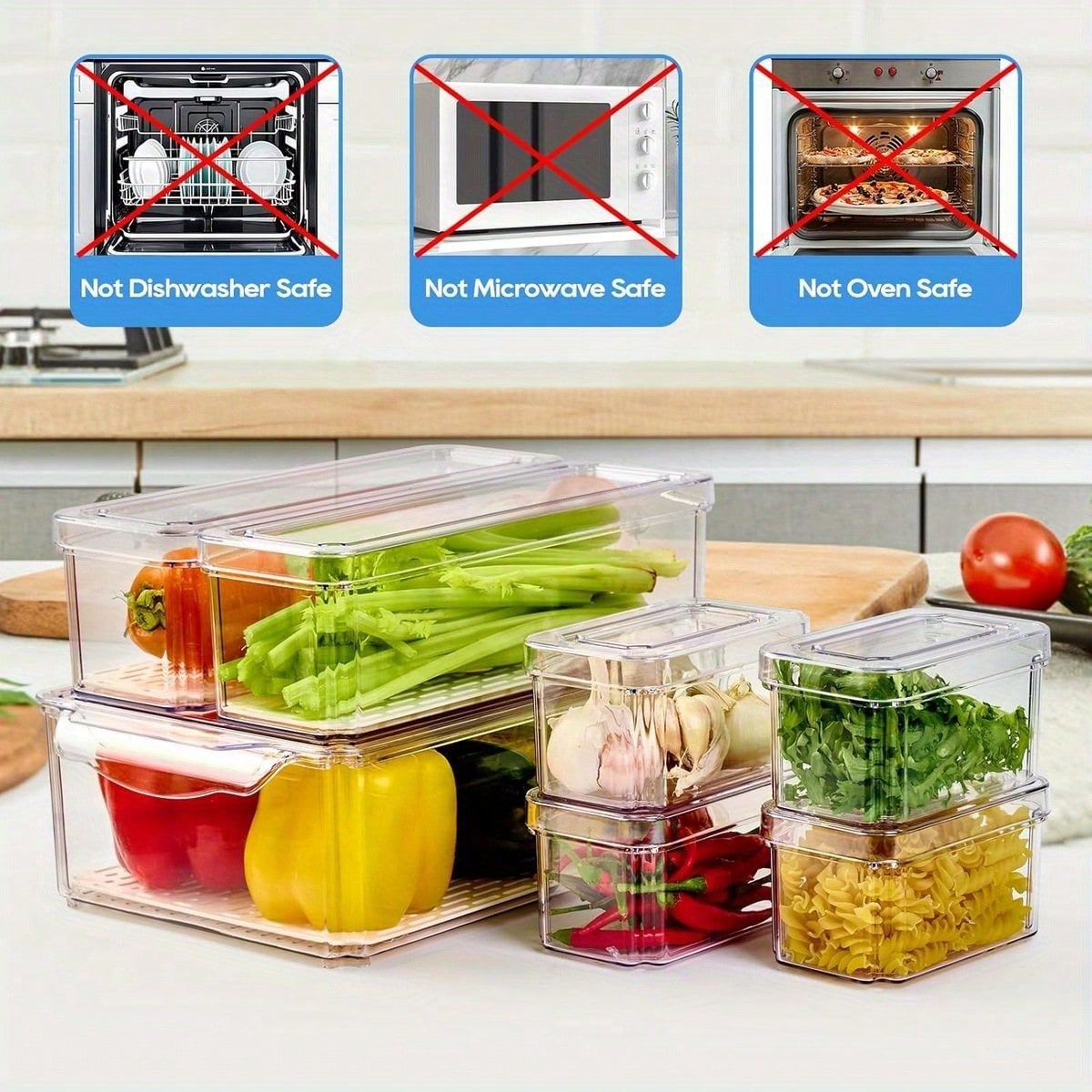 Набор из 7 штабелируемых конте – обзор и цена Commercial Kitchen Fridge