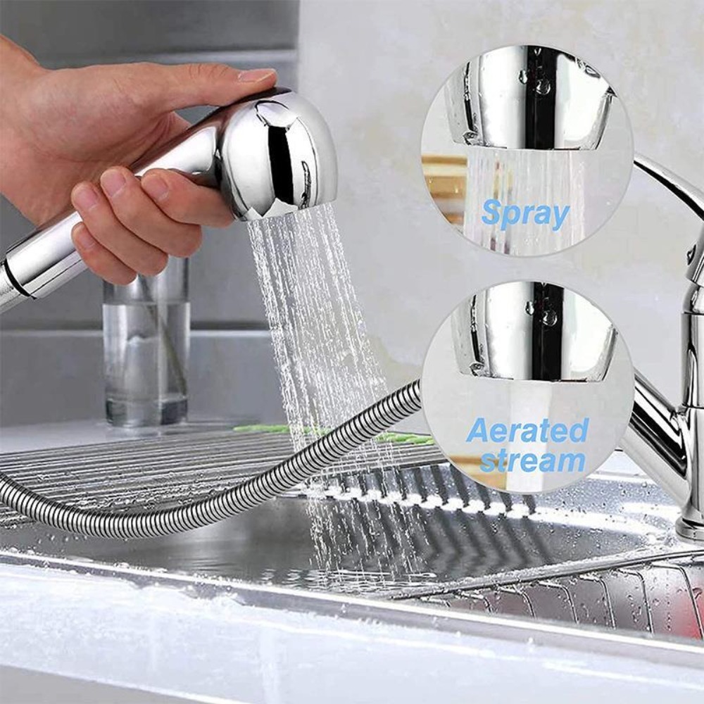 Выдвижной кухонный смеситель-р – обзор и цена Commercial Kitchen Tap With Spray