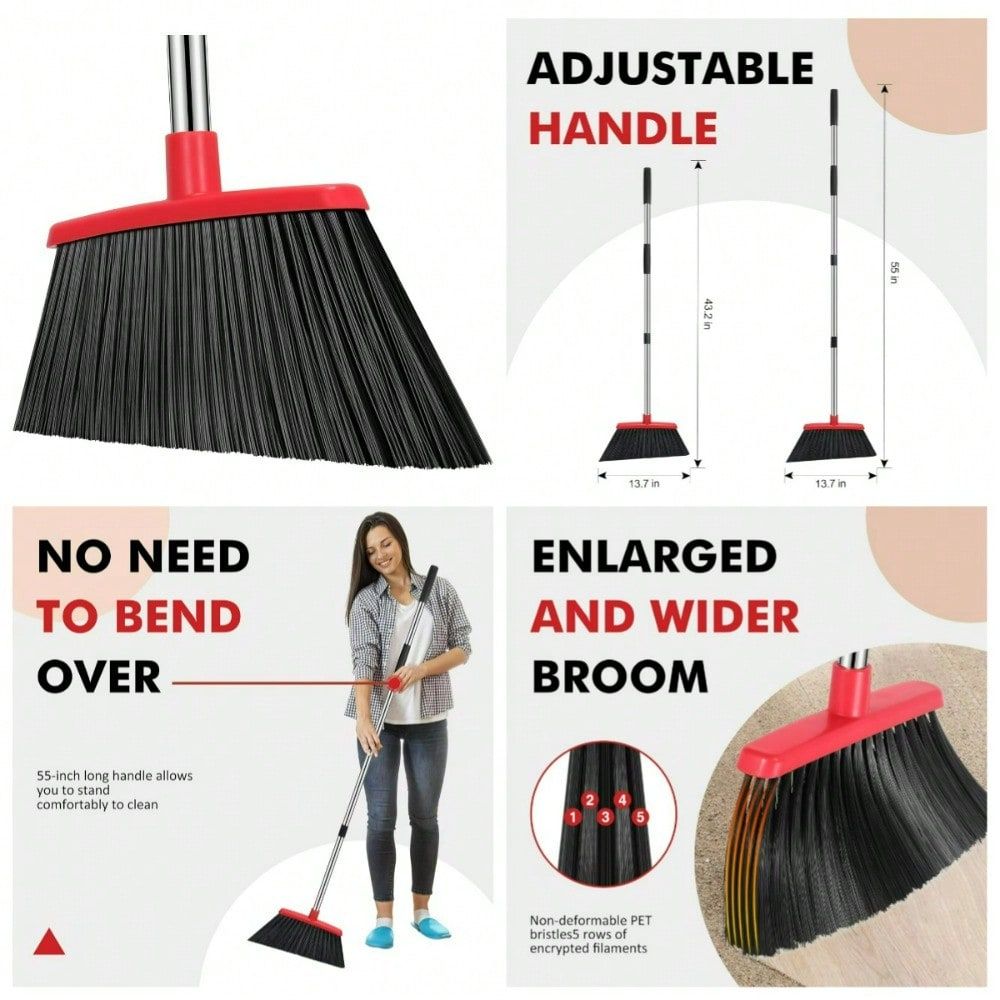 Дюймовая прочная уличная метла – обзор и цена Commercial Kitchen Broom