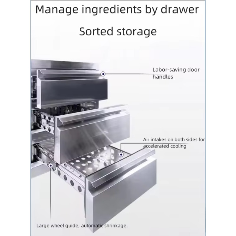 Коммерческий холодильный шкаф  – обзор и цена Commercial Kitchen Refrigerator